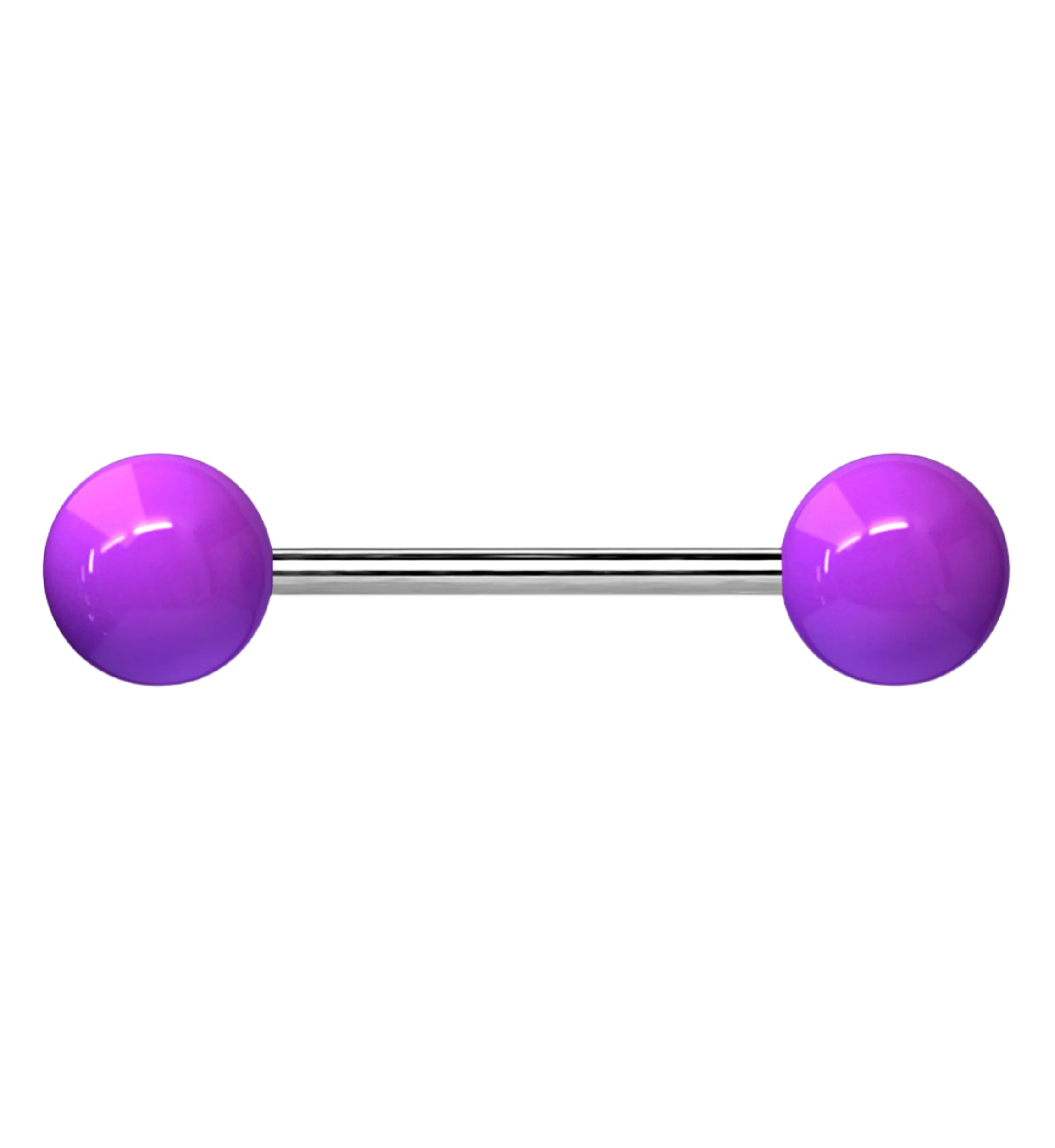 Titanium Color Ball Barbell - Image 9