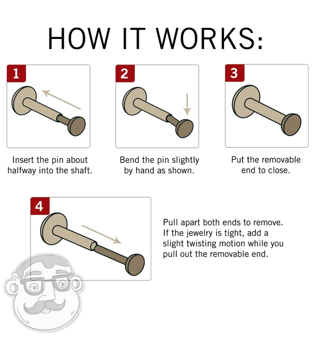 14kt Gold Purple CZ Lotus Threadless Top - Image 2