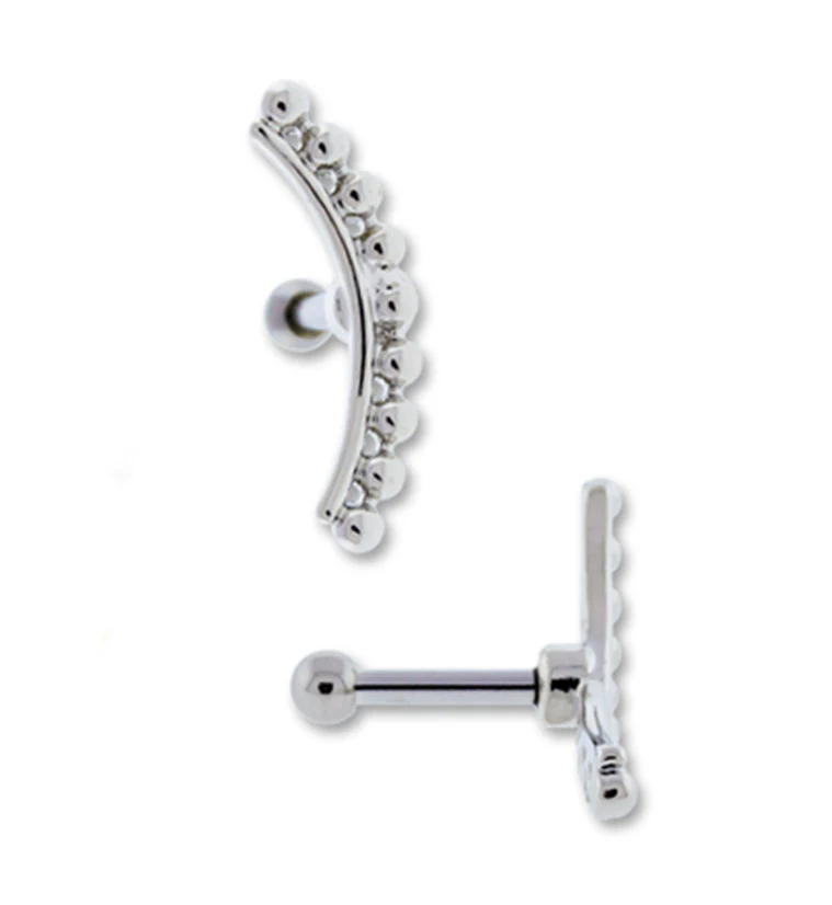 16G Distill Tragus - Cartilage Barbell