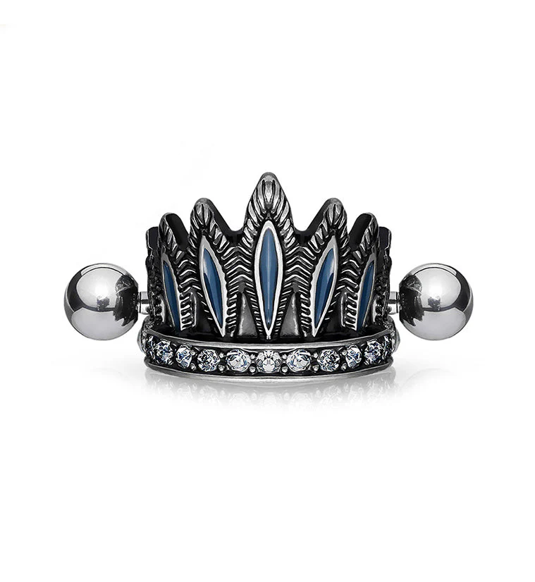 16G Headdress Helix - Cartilage Barbell