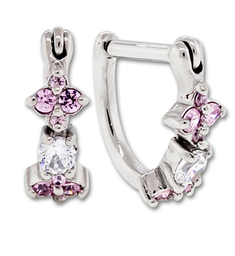 16G Multi Gem Tragus Clicker