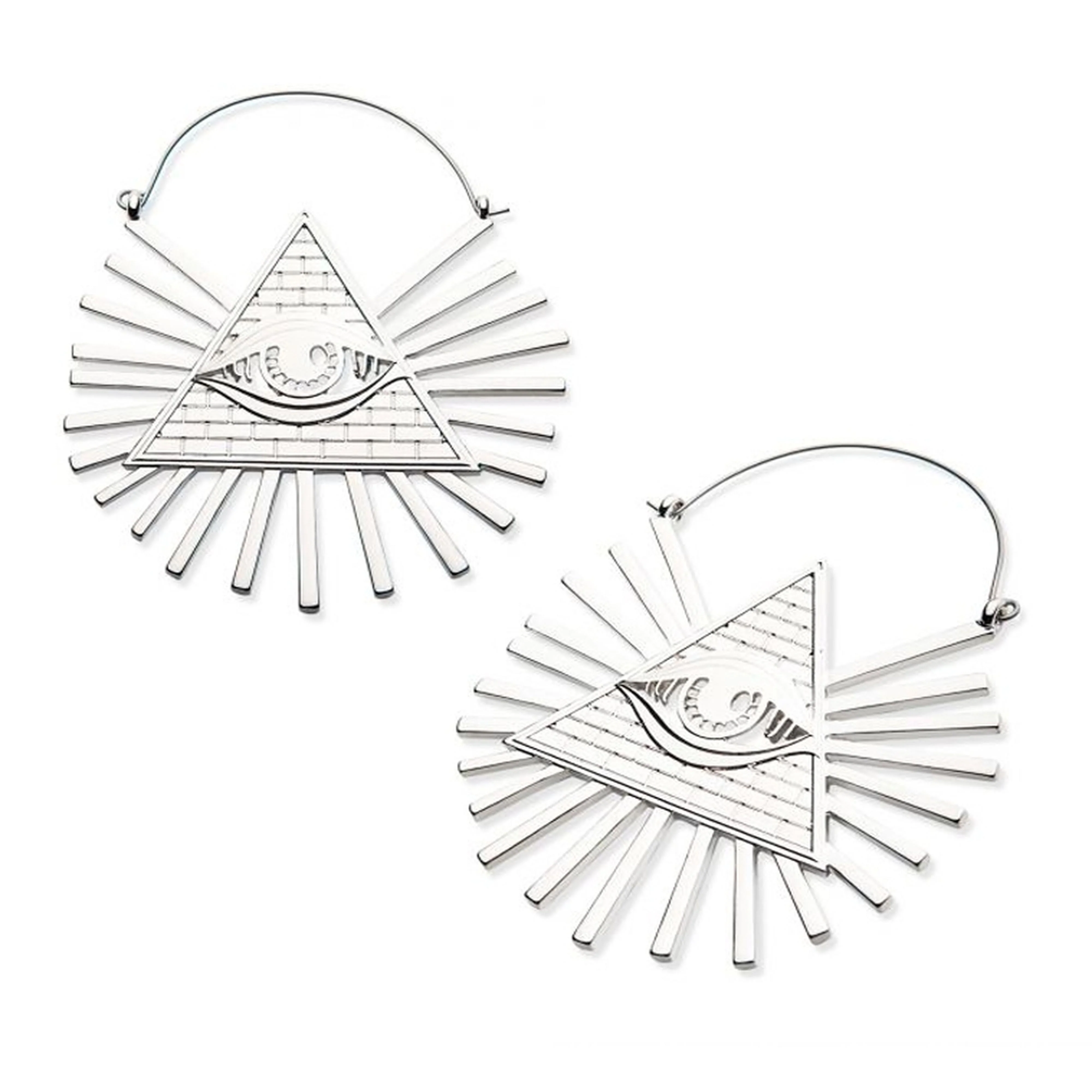 20G Illuminati Plug Hoops