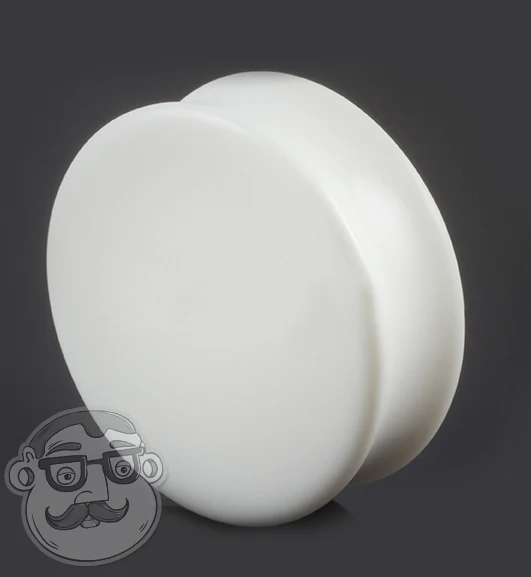 47MM White Glass Plugs - Image 2