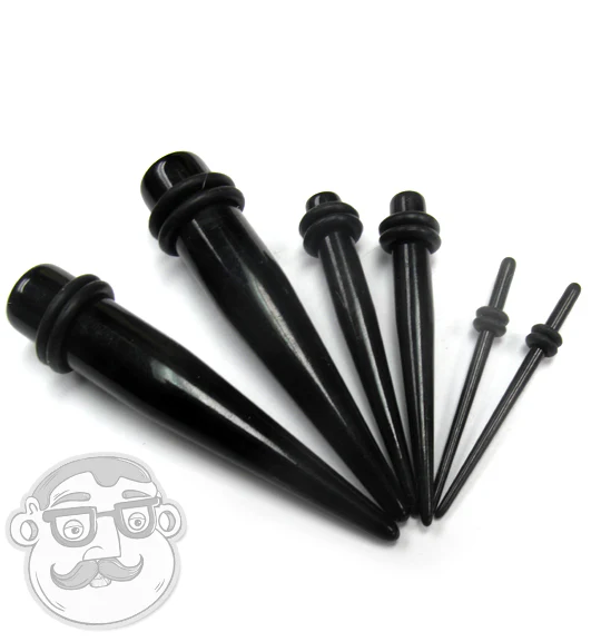 Acrylic Black Taper - Image 2