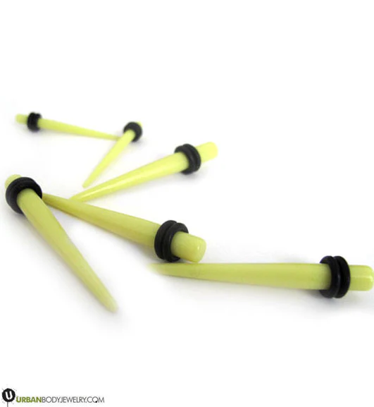 Acrylic Yellow Taper - Image 2
