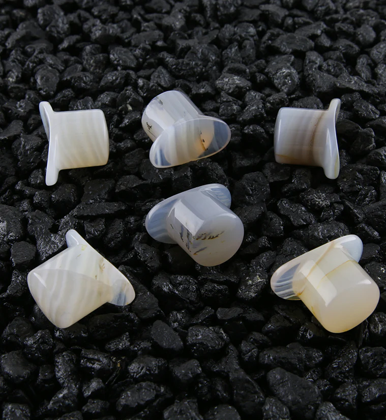 Agate Stone Labret Plug - Image 6