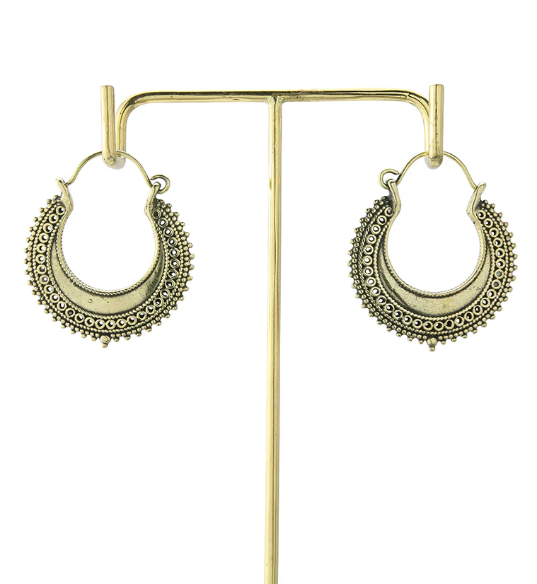 Ambit Brass Hangers / Earrings - Image 4