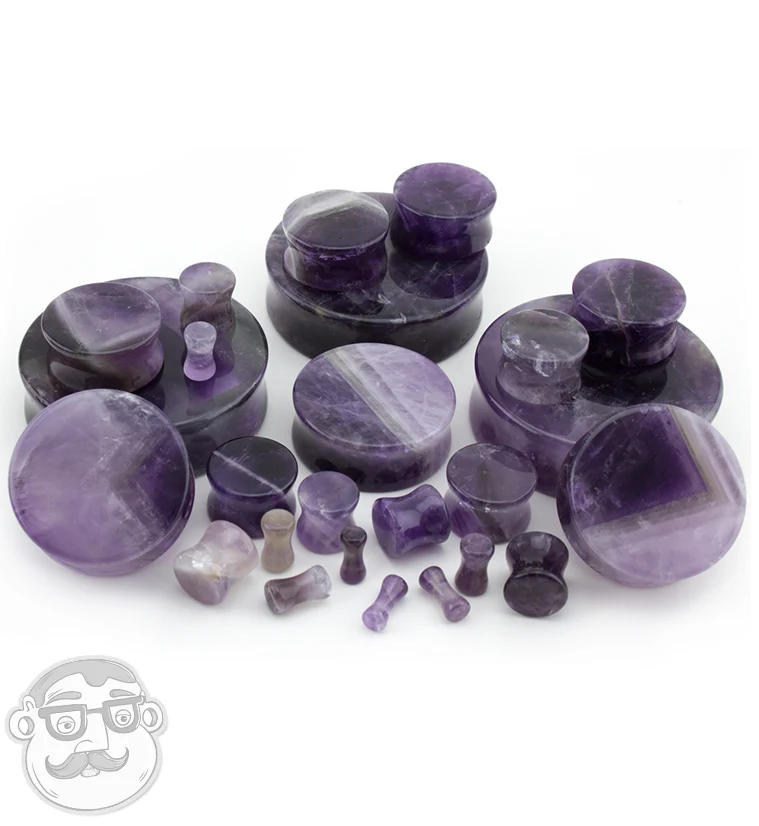 Amethyst Stone Plugs - Image 10
