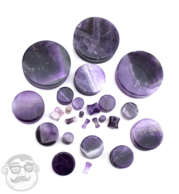 Amethyst Stone Plugs - Image 11