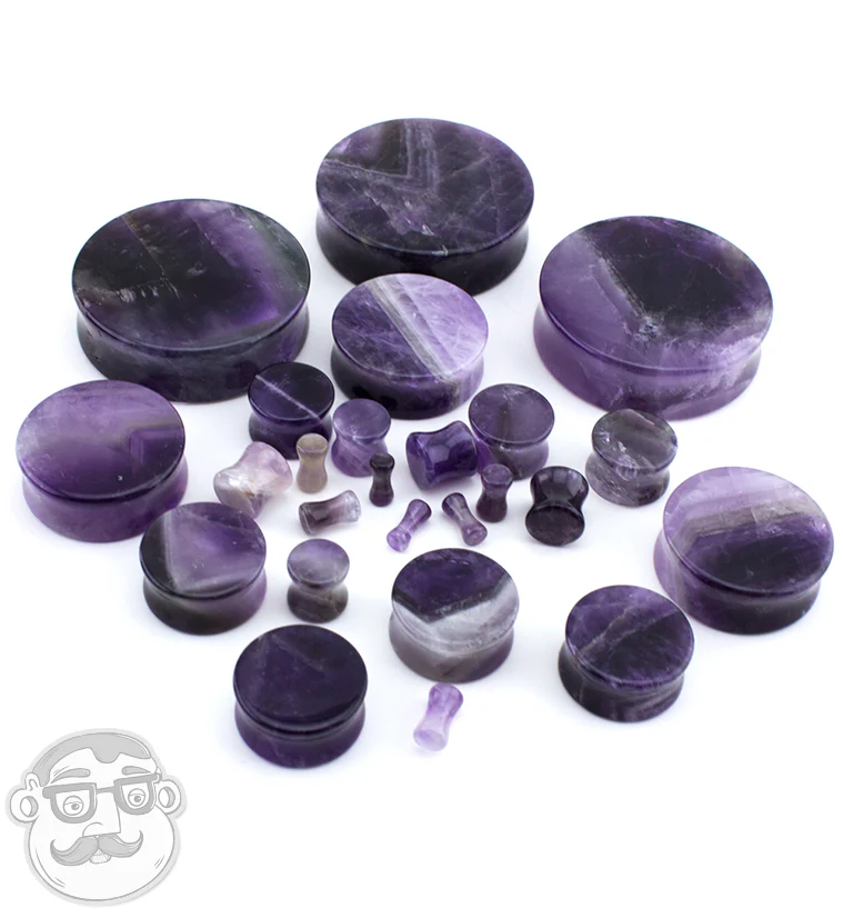 Amethyst Stone Plugs - Image 12