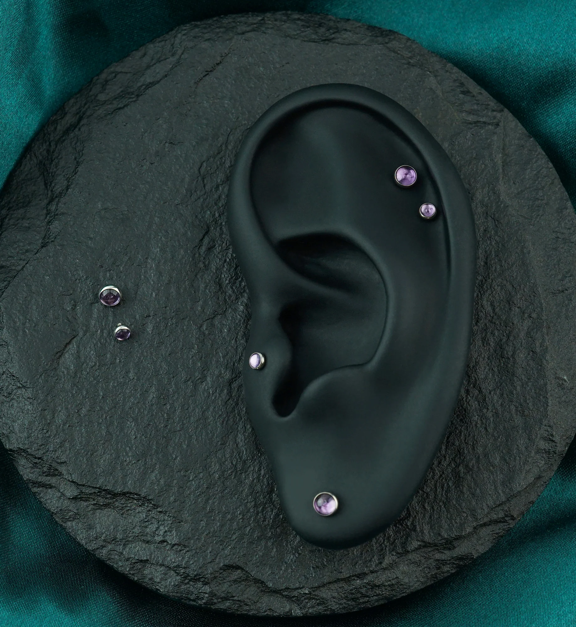Amethyst Stone Titanium End - Image 2