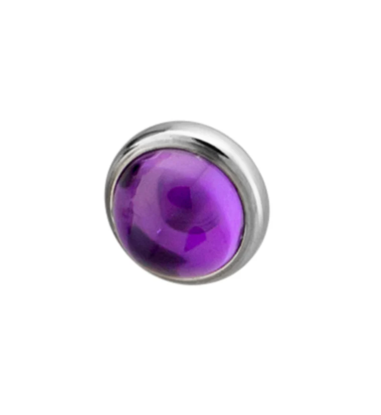 Amethyst Stone Titanium End - Image 3