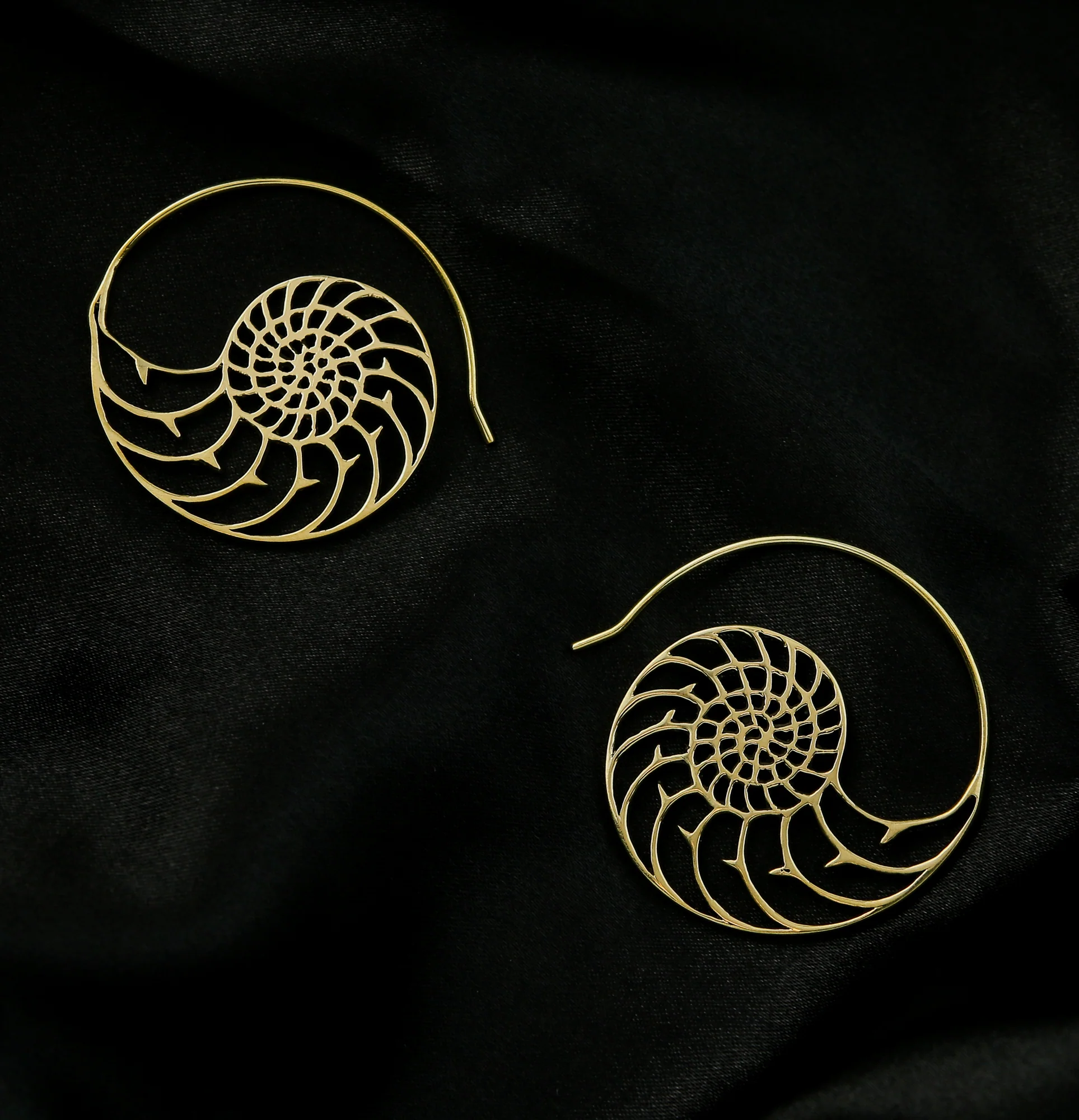 Ammonite Brass Hangers - Image 2