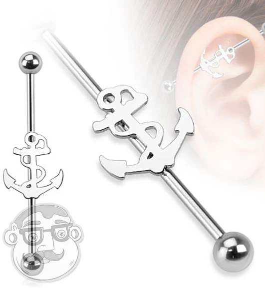 Anchor Industrial Stainless Steel Barbell - Image 2