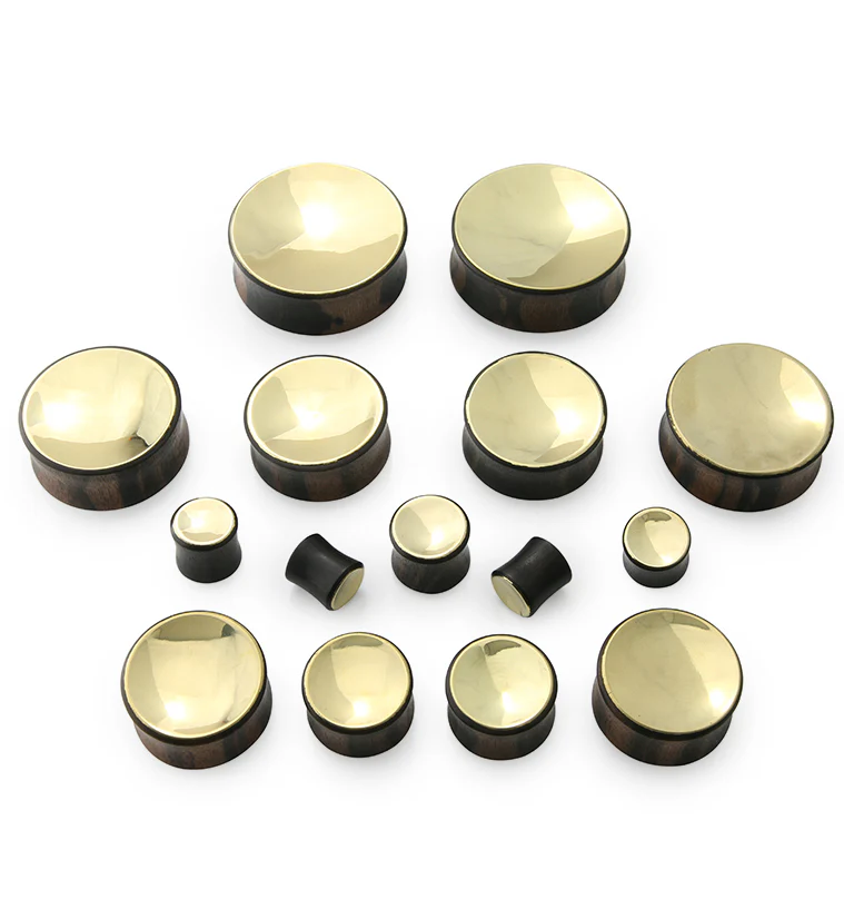 Auda Brass Wood Plugs - Image 5