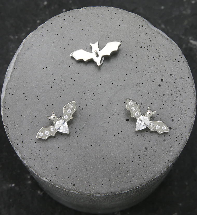 Bat CZ Internally Threaded Titanium Top - Image 2