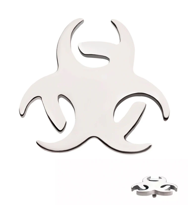 Biohazard Internally Threaded Titanium Top