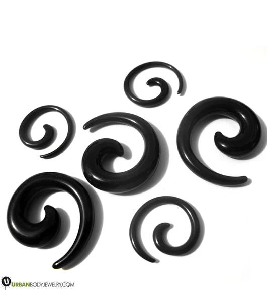 Black Acrylic Spirals - Image 3