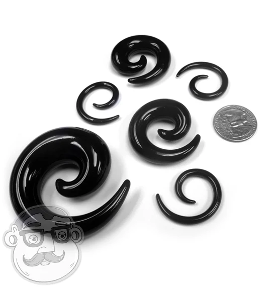 Black Acrylic Spirals - Image 4