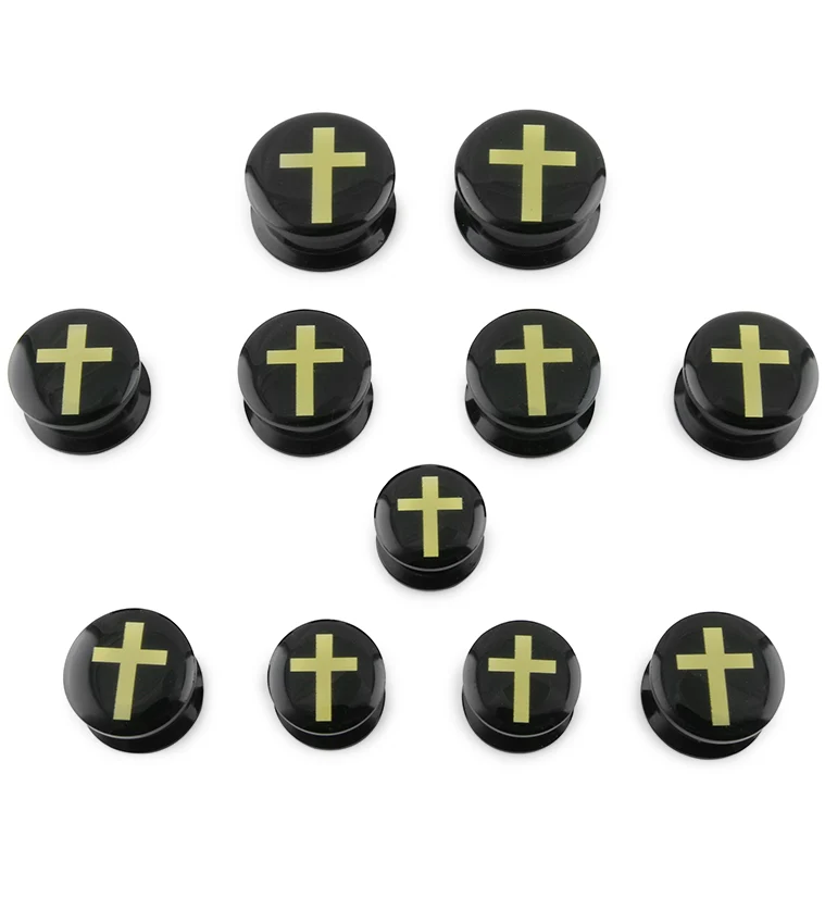 Black Cross Plugs - Image 2