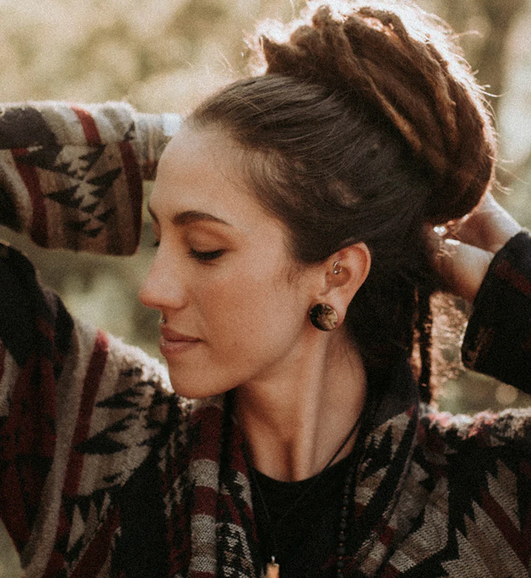 Black Flame Petrified Palm Root Plugs - Image 10