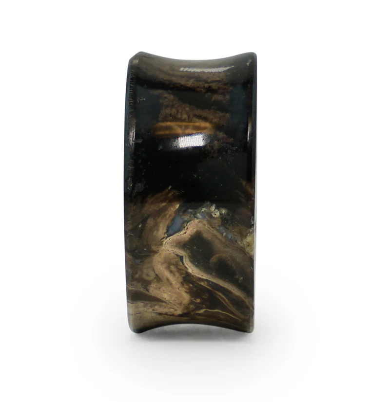 Black Flame Petrified Palm Root Plugs - Image 7