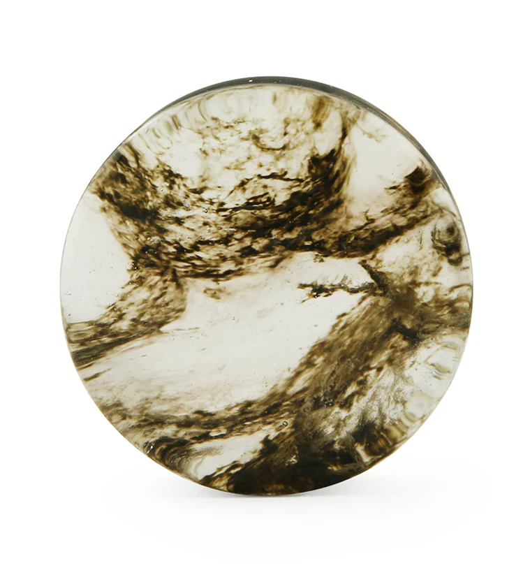 Black Hazy Glass Plugs - Image 4
