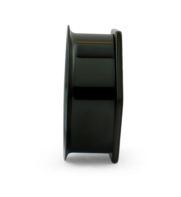 Black Hexagon Double Flare Tunnels - Image 2