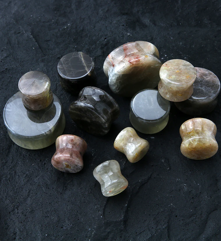 Black Moonstone Plugs - Image 2