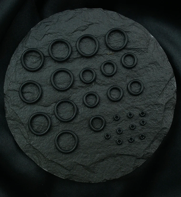 Black "O" Rings - Image 2