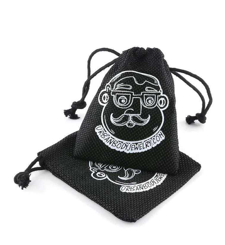 Black Urban Body Jewelry Pouch - Image 2