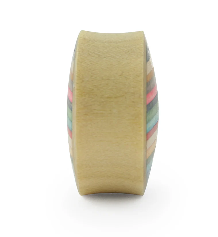 Blonde Wood Skateboard Plugs - Image 4