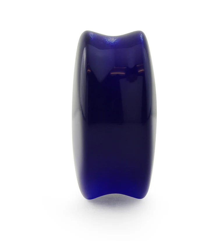 Blue Cat's Eye Glass Plugs - Image 5