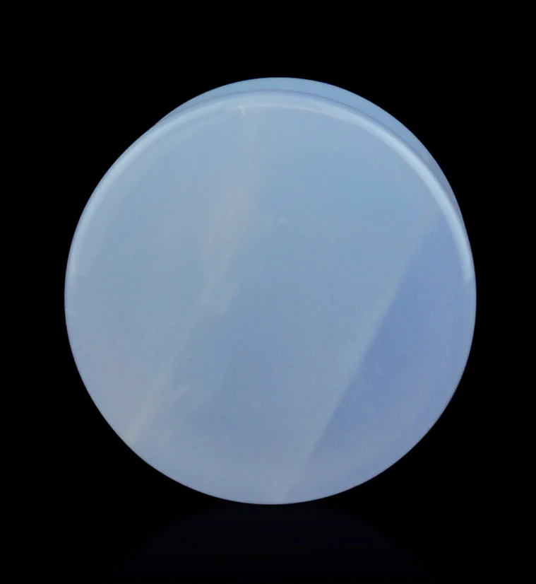 Blue Chalcedony Stone Plugs - Image 3