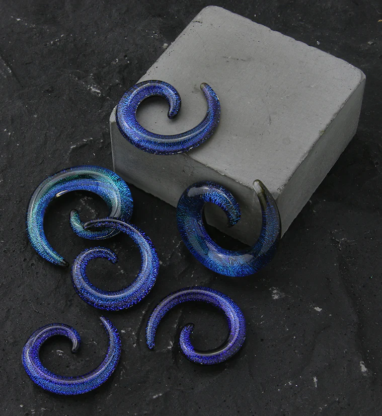 Nautical Dichroic Glass Spirals - Image 2