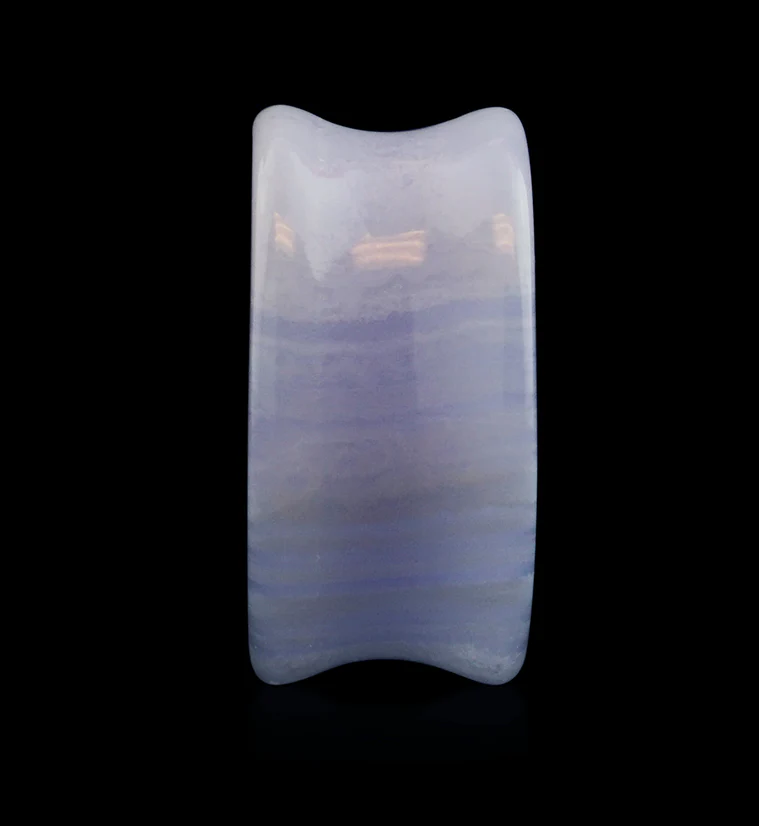 Blue Lace Agate Stone Plugs - Image 4