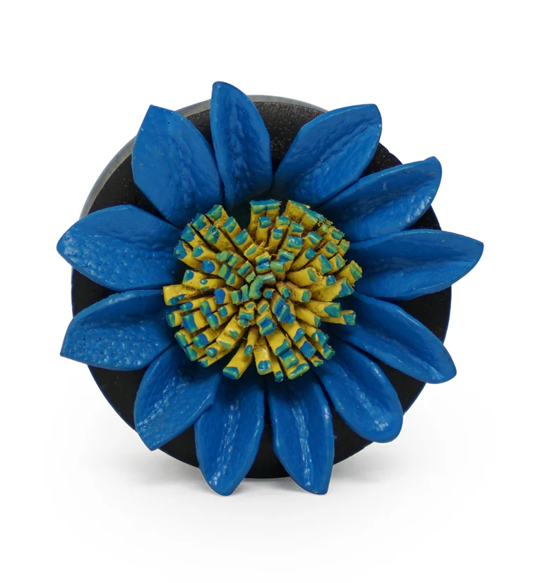 Blue Sunflower Sono Wood Plugs - Image 2