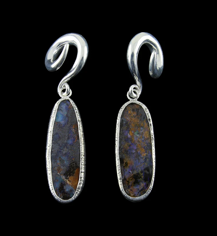 Boulder Opal Ear Weights Version 20