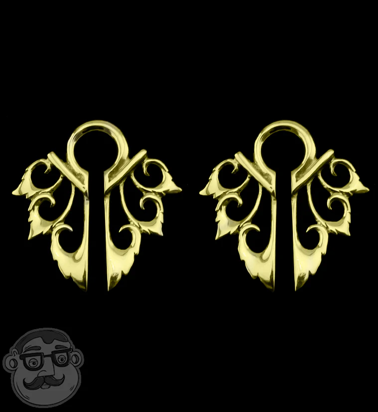 Bract Brass Ear Weights