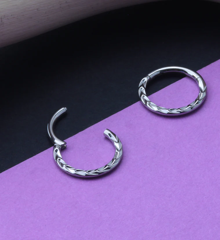 Braided Hinged Segment Ring - Image 2