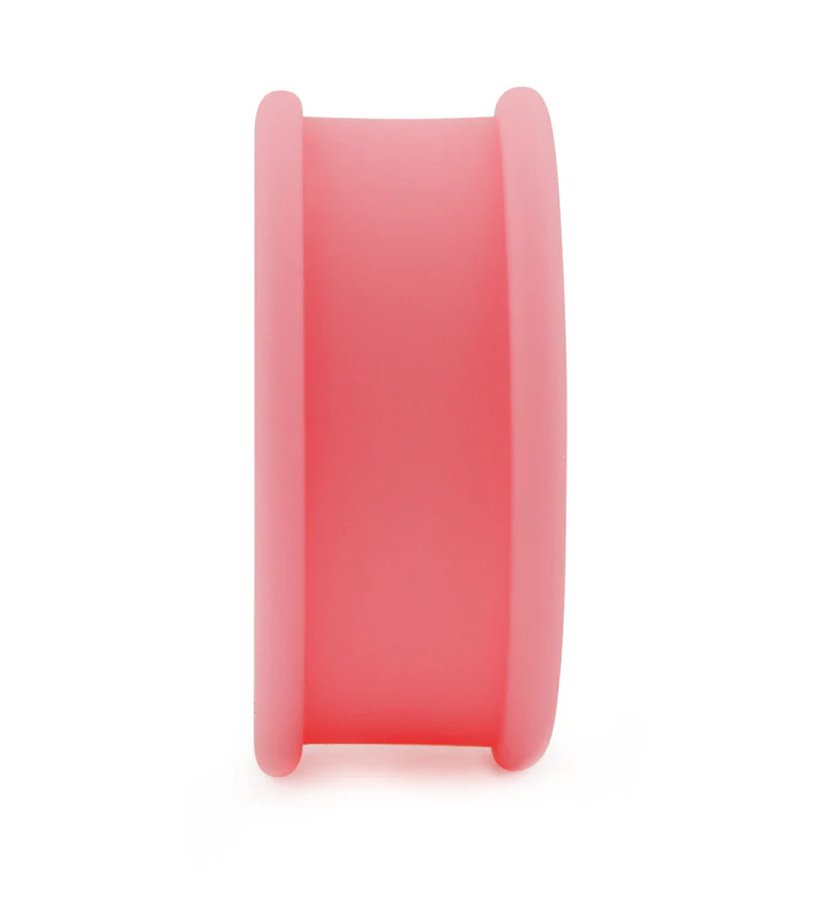 Bubblegum Pink Silicone Tunnels - Image 3