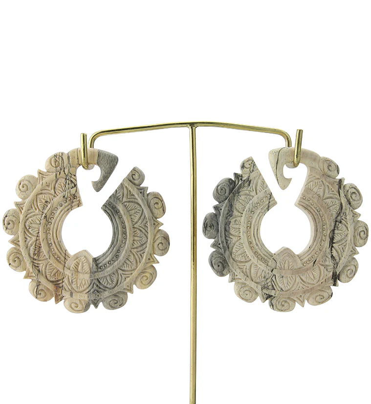 Bullion Tamarind Wooden Ear Weights - Image 4