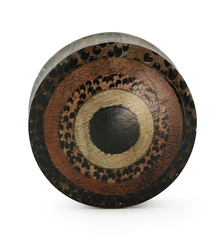 Bullseye Inlays Wooden Plugs - Image 2
