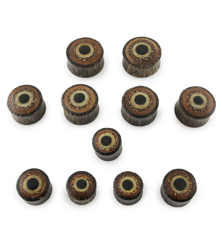Bullseye Inlays Wooden Plugs - Image 3