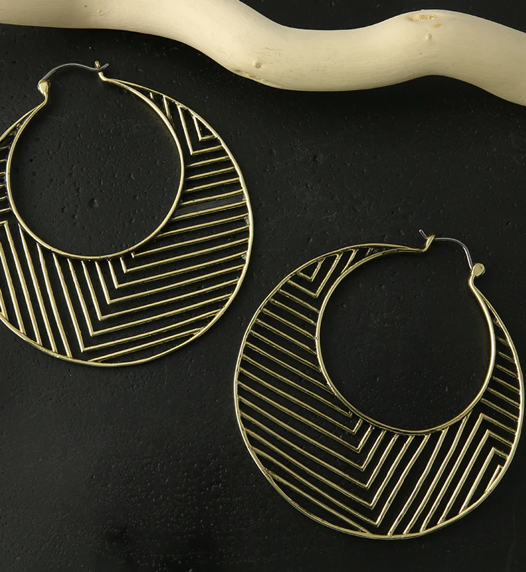 Channel Titanium Hangers - Earrings - Image 2