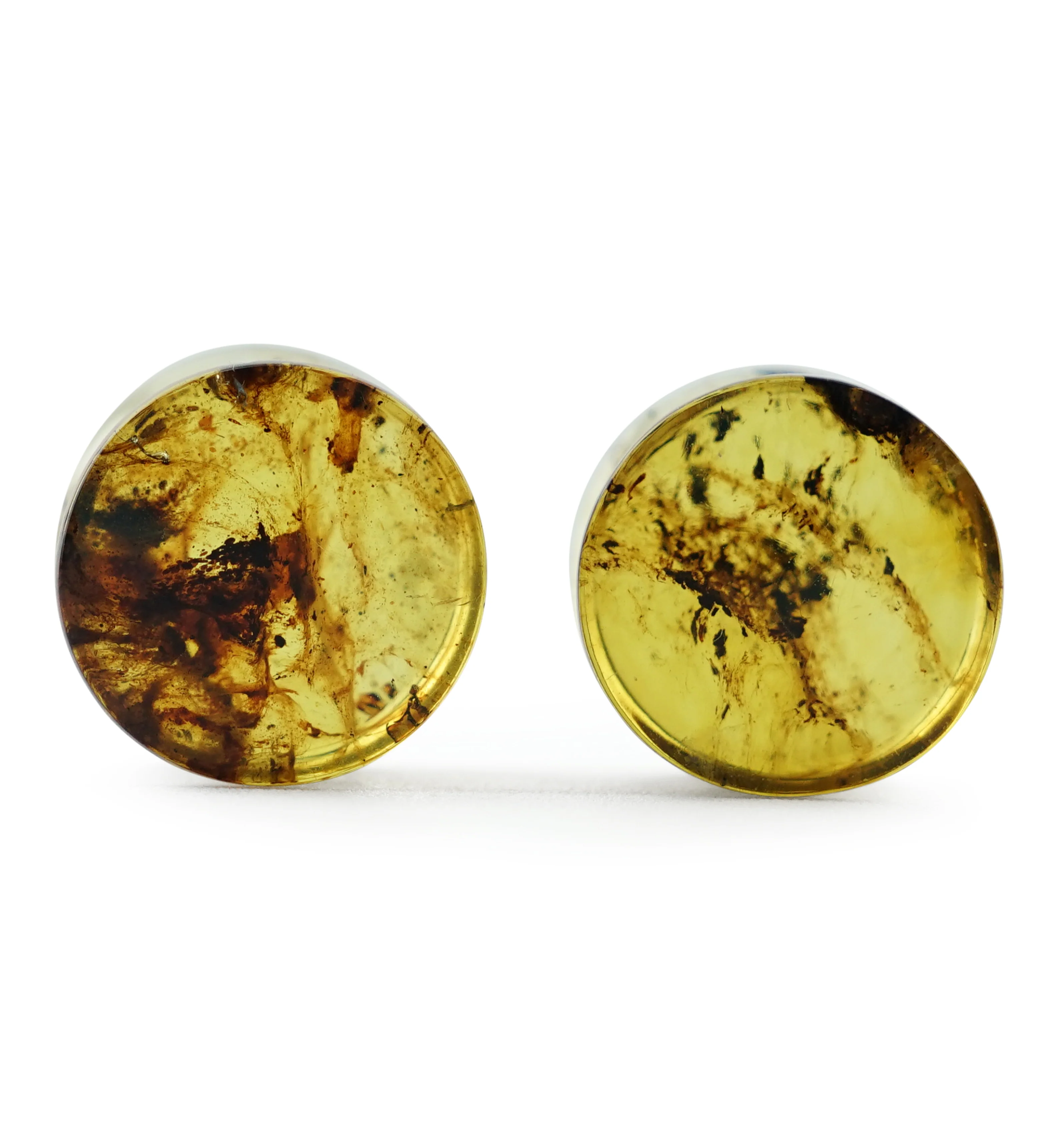 Chiapas Amber Plugs 00G (10mm) - Version 9 - Image 2