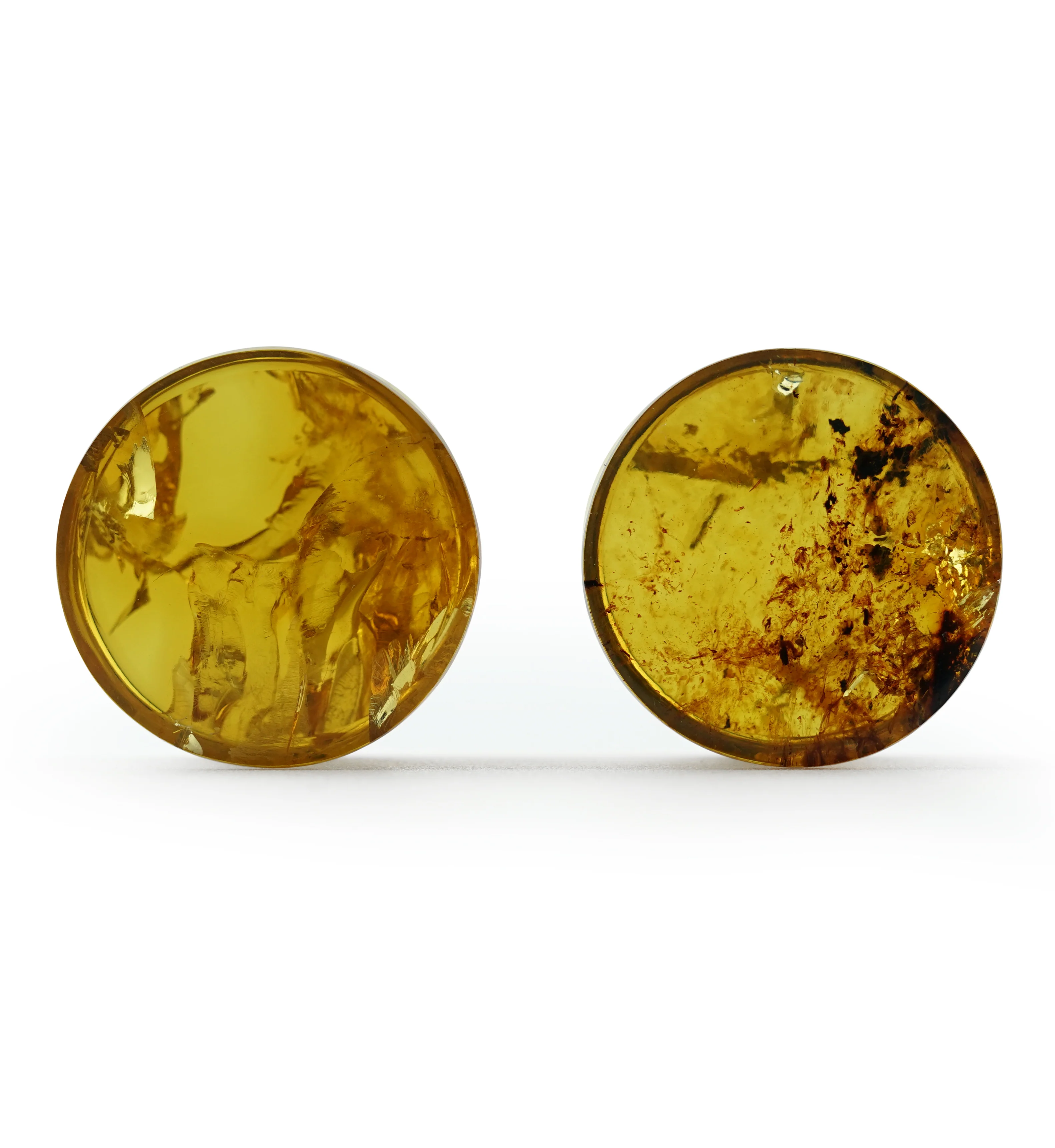 Chiapas Amber Plugs 5/8" (16mm) Version 1 - Image 2