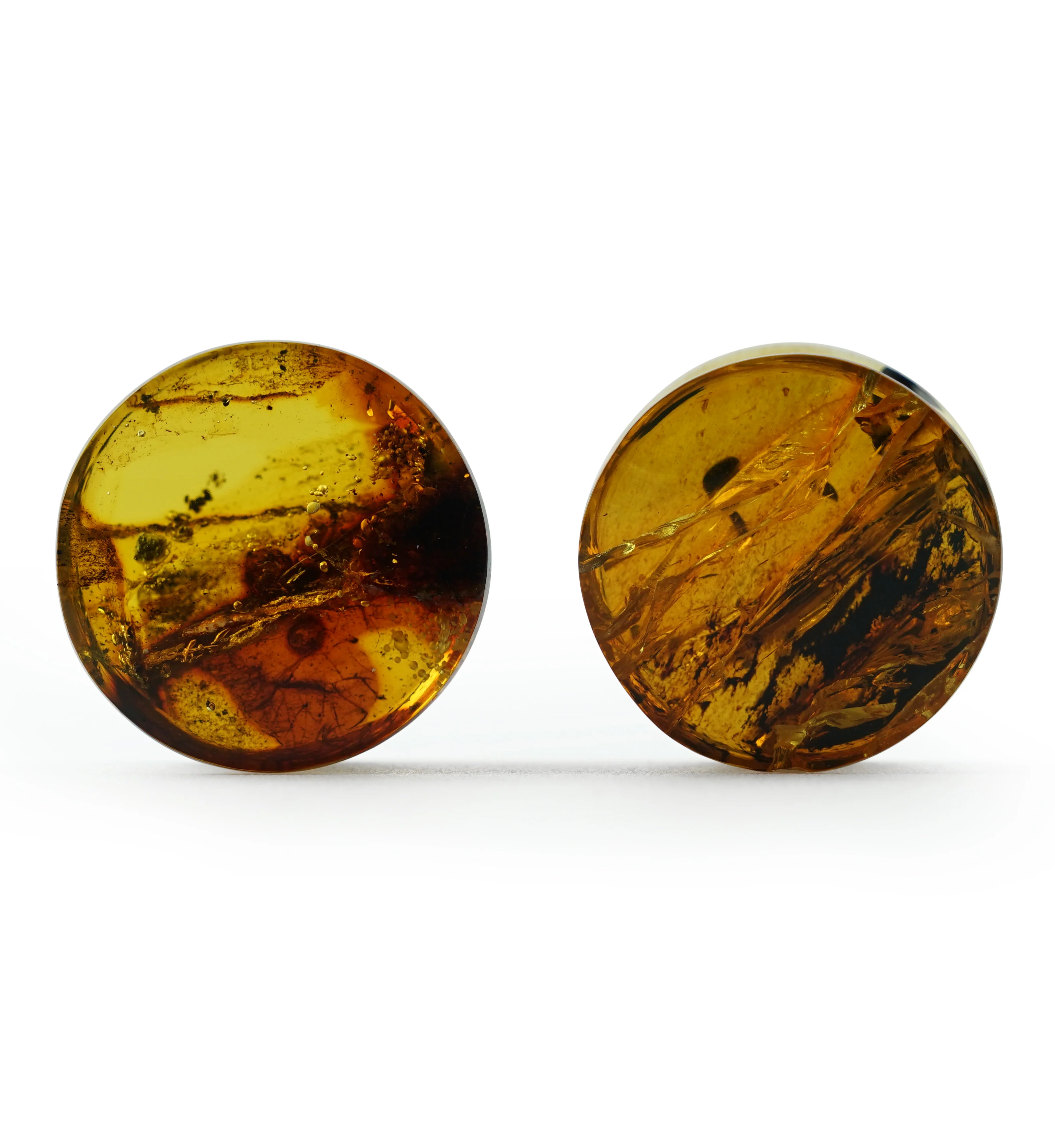 Chiapas Amber Plugs 5/8" (16mm) Version 3 - Image 2
