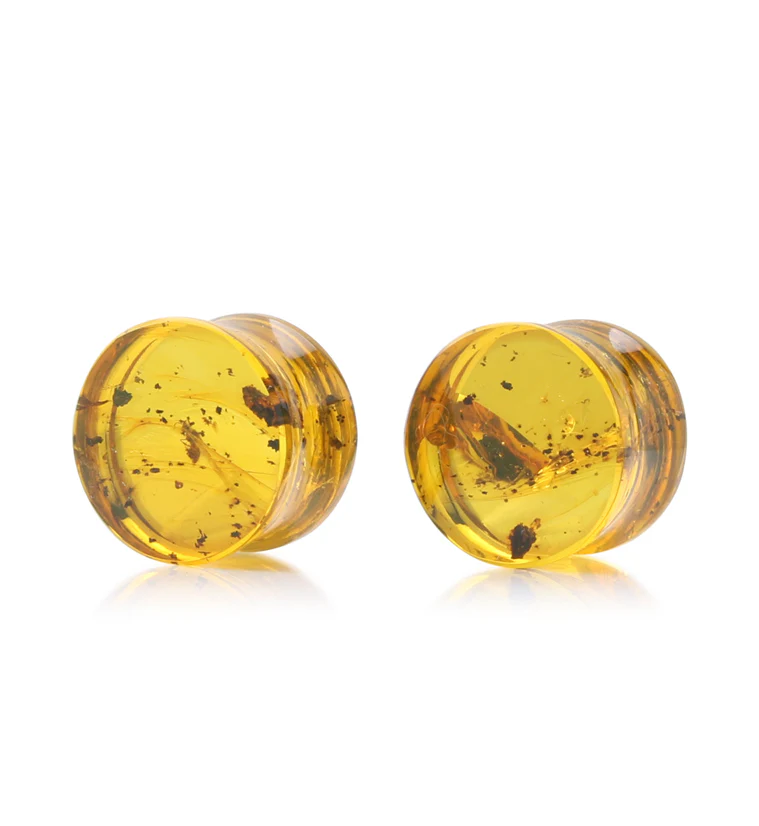 Chiapas Amber Plugs 5/8" (16mm) - Version 19 - Image 2
