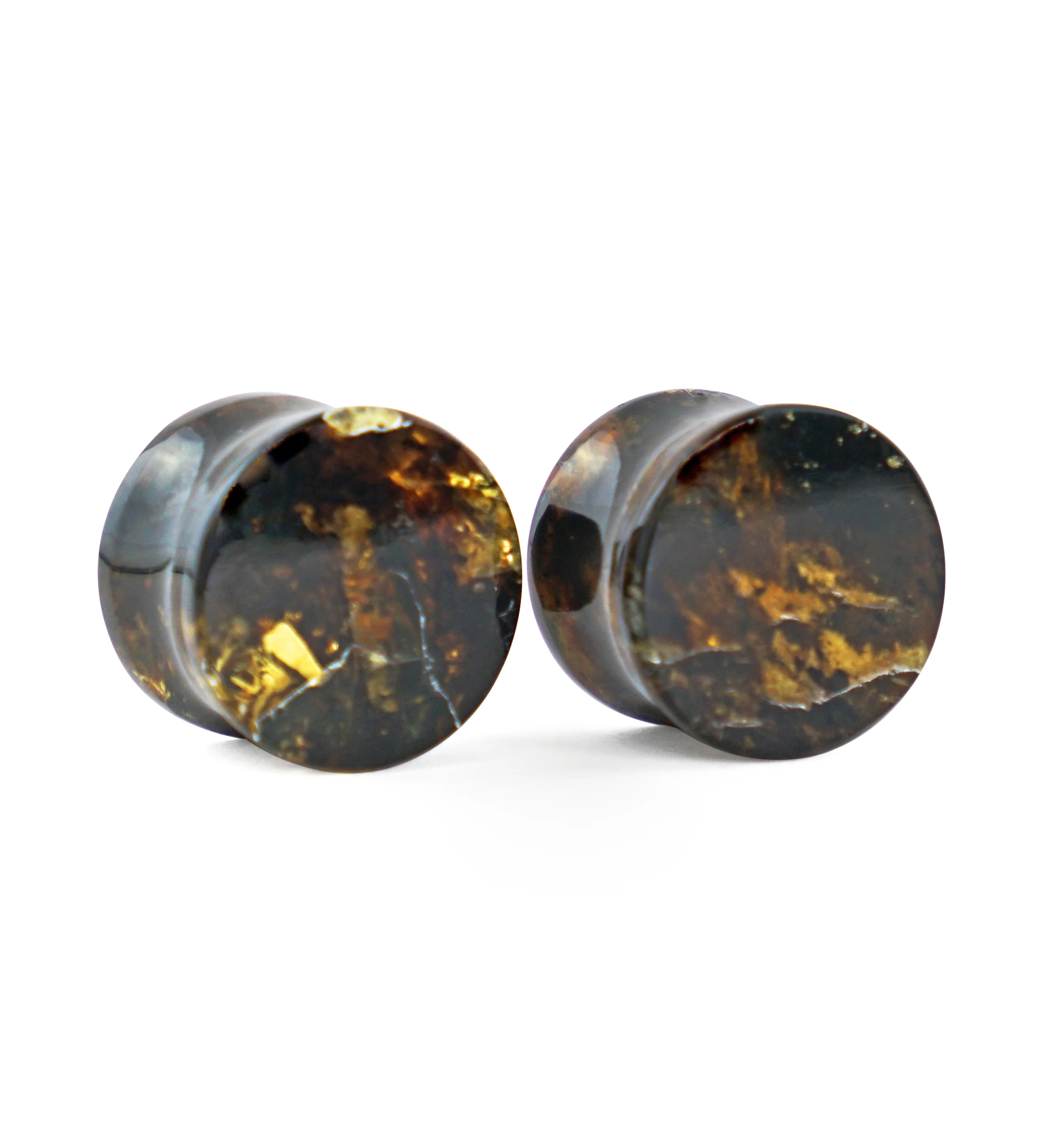 Chiapas Amber Plugs 9/16" (14mm) - Version 9 - Image 2
